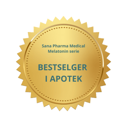 Melatonin serie Bestseller i apotek