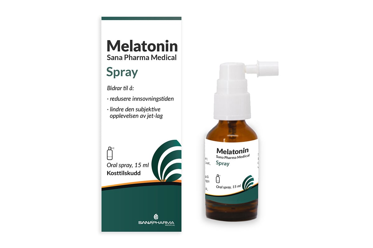 Melatonin Spray produkbilder