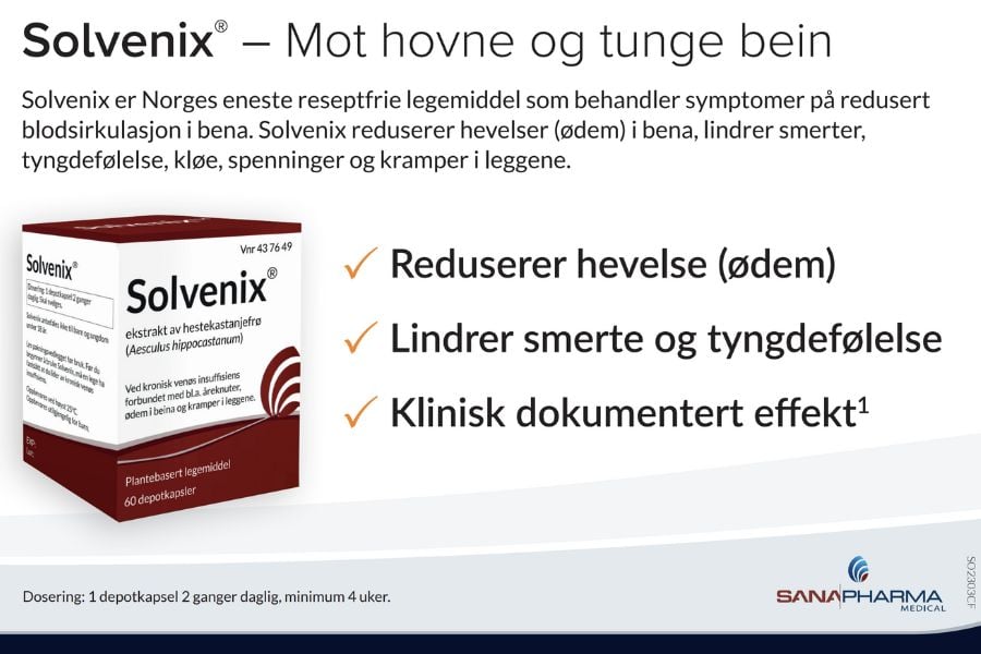 Solvenix Produktkort NO